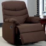 Plesant Valley Recliner in  Brown Microfiber CM-RC6927DK